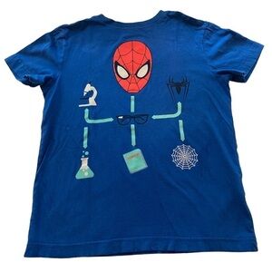 Crazy 8 Special Tees T-shirt Spiderman/the creation of Spiderman on front Sz Med